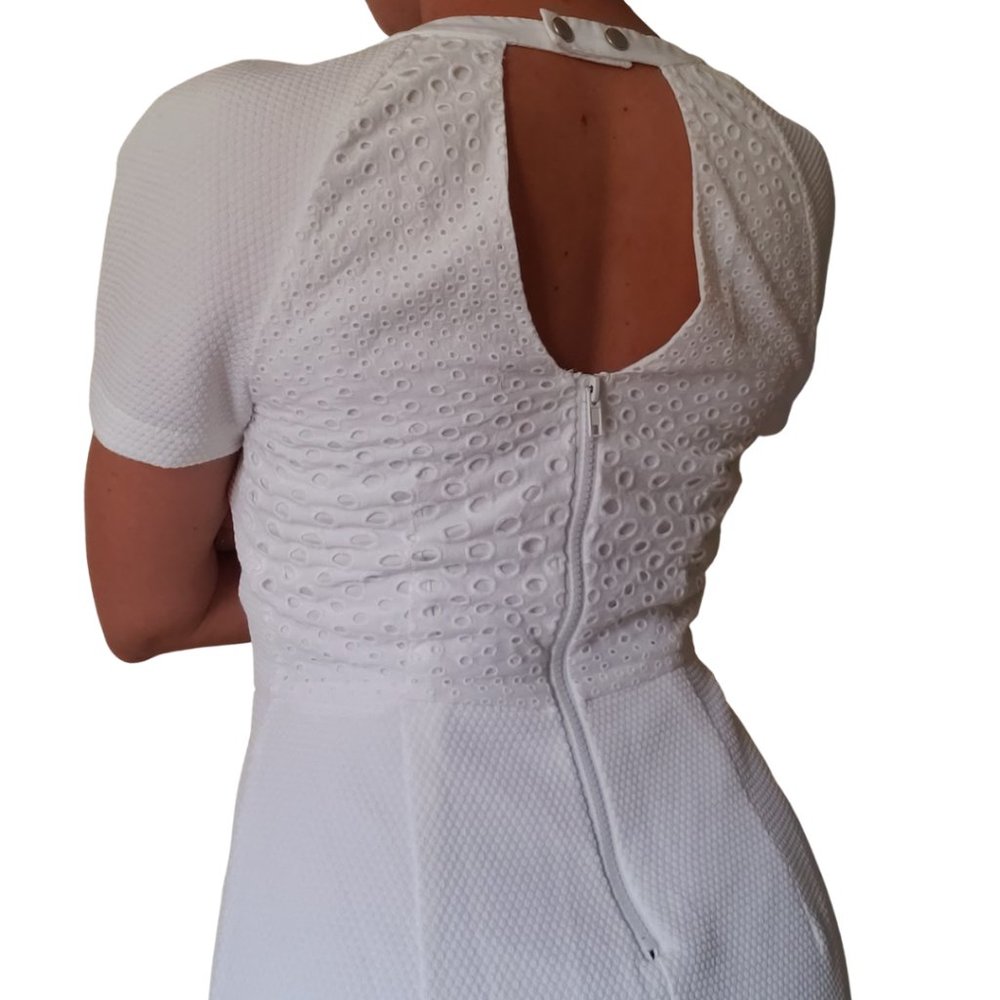 Whithe Mini Dress Small - Picture 6 of 11
